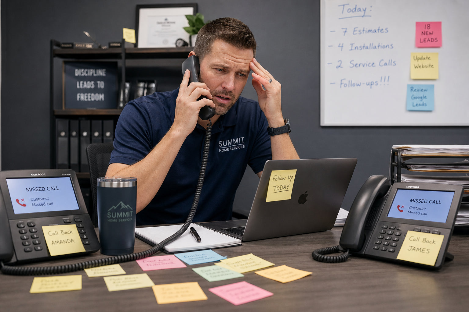 Running a home service company without SOPs